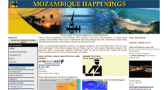 Desktop Screenshot of mozambiquehappenings.co.za